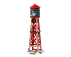 Lemax Village Collection Rustic Water Tower Table Accent #03526