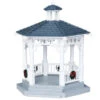 Lemax Village Collection Plastic Gazebo With Decorations Table Accent #04160 -Kurt Adler Shop 04160