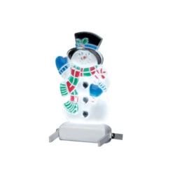 Lemax Village Collection Yard Light - Snowman #04242