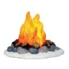 Lemax Village Collection Camp Fire, B/O Lighted Accessory #04273 -Kurt Adler Shop 04273