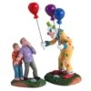 Lemax Village Collection Creepy Balloon Seller, Set Of 2 #12009 -Kurt Adler Shop 12009