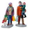 Lemax Village Collection Holiday Shoppers, Set Of 2 Figurines #12016 -Kurt Adler Shop 12016