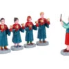 Lemax Village Collection Handbell Choir, Set Of 5 Figurines #12020 -Kurt Adler Shop 12020