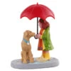 Lemax Village Collection Umbrella Sharing Figurine #12023 -Kurt Adler Shop 12023