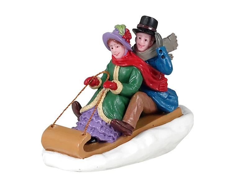 Lemax Village Collection Victorian Toboggan Ride Figurine #12033 3 Lemax Village Collection Victorian Toboggan Ride Figurine #12033