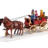 Lemax Village Collection Carriage Cheer Table Accent #13562 1 Lemax Village Collection Carriage Cheer Table Accent #13562 -Kurt Adler Shop 13562