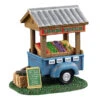 Lemax Village Collection Farm Fresh Vegetable Trailer Table Accent #13565 -Kurt Adler Shop 13565