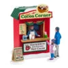 Lemax Village Collection Cocoa Corner, Set Of 3 #13571 -Kurt Adler Shop 13571