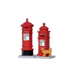Lemax Village Collection Victorian Mailboxes, Set Of 2 #14362