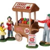 Lemax Village Collection Candy Apple Cart, Set Of 5 #22108 -Kurt Adler Shop 22108