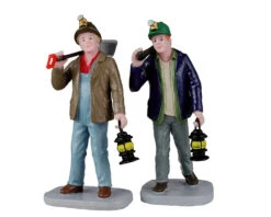 Lemax Village Collection Miners, Set Of 2 #22127