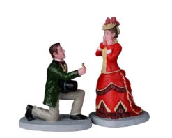 Lemax Village Collection The Proposal, Set Of 2 #22141