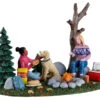 Lemax Village Collection Fall Camping Trip #23597 -Kurt Adler Shop 23597