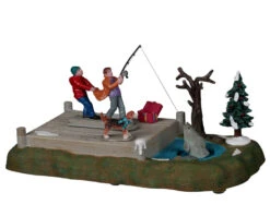 Lemax Village Collection Too Big A Catch, Battery Operated (4.5V) #24952