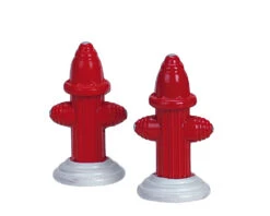 Lemax Village Collection Metal Fire Hydrant, Set Of 2 #24986