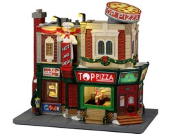Lemax Village Collection Top Pizza, With 4.5V Adaptor #25860