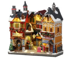 Lemax Village Collection Alpine Winter Shops, B/O (4.5V) #25869