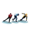 Lemax Village Collection Speed Skaters, Set Of 3 #32217 -Kurt Adler Shop 322179c2305a7 b760 44d2 8810 117635ec49d8