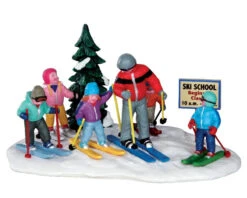 Lemax Village Collection Ski School Table Accent #33018