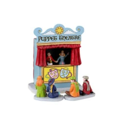 Lemax Village Collection Puppet Theatre, Set Of 3 #33619