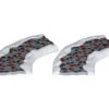 Lemax Village Collection Stone Road - Curved, Set Of 2 #34663 2 Lemax Village Collection Stone Road - Curved, Set Of 2 #34663 -Kurt Adler Shop 34663