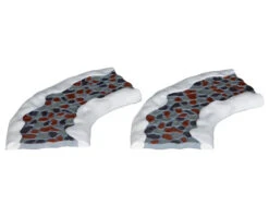 Lemax Village Collection Stone Road - Curved, Set Of 2 #34663