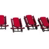 Lemax Village Collection Sled, Set Of 4 #34948 -Kurt Adler Shop 34948