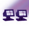 Lemax Village Collection Halloween Purple Light, Set Of 2, B/O Lighted Accessory #34974 -Kurt Adler Shop 34974