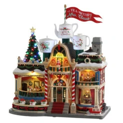 Lemax Village Collection Tea With Mrs. Claus, With 4.5V Adaptor #35018