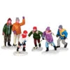 Lemax Village Collection The Home Team, Set Of 5 #42240 -Kurt Adler Shop 42240L 94971