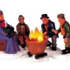 Lemax Village Collection Bonfire, Set Of 3, B/O Lighted Accessory #44221 -Kurt Adler Shop 44221