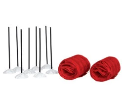 Lemax Village Collection Ski Racing Net, Set Of 10 #44788