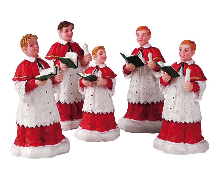 Lemax Village Collection The Choir, Set Of 5 #52038 3 Lemax Village Collection The Choir, Set Of 5 #52038