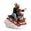 Lemax Village Collection Sledding With Gramps #52084 -Kurt Adler Shop 52084