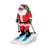 Lemax Village Collection Santa Skier #52337 -Kurt Adler Shop 52337 37527