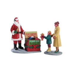 Lemax Village Collection A Season Of Giving, Set Of 2 #52347