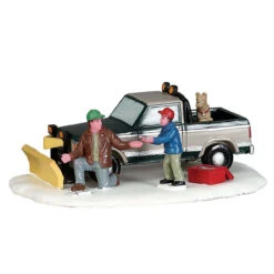 Lemax Village Collection Snow Plow Set-Up #53224