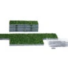 Lemax Village Collection 16pc Plaza System (Grass, Square) #64107 -Kurt Adler Shop 64107
