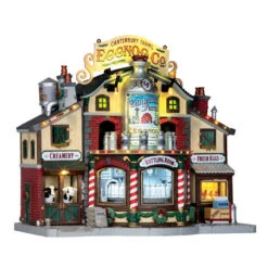Lemax Village Collection Canterbury Farms Eggnog Factory #65131