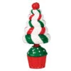Lemax Village Collection Peppermint Tree Topiary #74204 2 Lemax Village Collection Peppermint Tree Topiary #74204 -Kurt Adler Shop 74204
