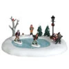 Lemax Village Collection Clearing The Ice #74211 -Kurt Adler Shop 74211 49771