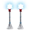Lemax Village Collection Snowflake Lamp Post, Set Of 2, B/O #74228 -Kurt Adler Shop 74228