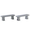 Lemax Village Collection Plaza Bench, Set Of 2 #74236 -Kurt Adler Shop 74236160e4245 219c 4622 9225 b85d6115828b a87dde98 c26b 4812 b929 ff2dbc669f75