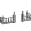 Lemax Village Collection Plaza Fence, Set Of 4 #74237