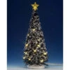 Lemax Village Collection Clear Light Evergreen Tree, Large #74264 -Kurt Adler Shop 74264