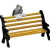 Lemax Village Collection Metal Bench #74626 -Kurt Adler Shop 74626