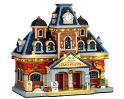 Lemax Village Collection Main Terminal Train Station #75194