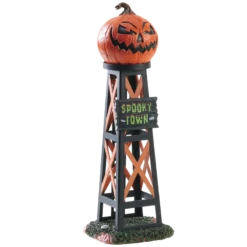 Lemax Village Collection Evil Pumpkin Water Tower #83341
