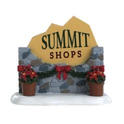 Lemax Village Collection Summit Sign #84364