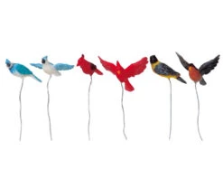 Lemax Village Collection Assorted Birds, Set Of 6 #84815